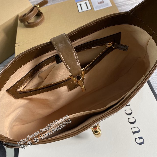 Gucci新款原廠皮女包 古馳vintage腋下包 Gucci2020經典百搭款女包 636710  ydg3088